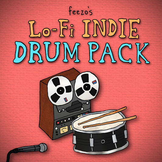 Feezo's Lo-Fi Indie Drum Pack