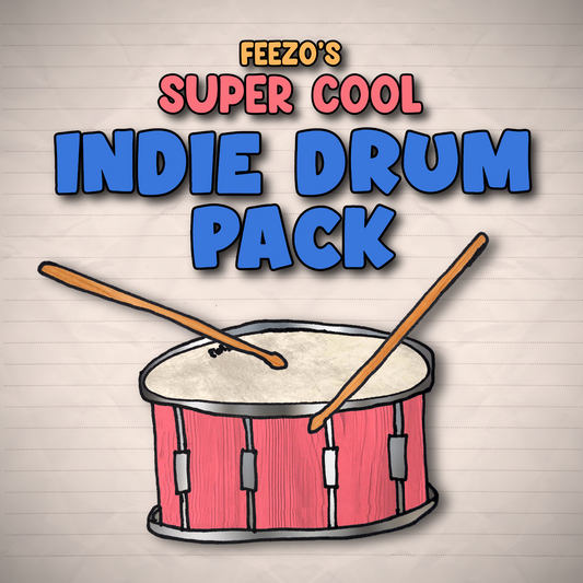 Feezo's SUPER COOL Indie Drum Pack